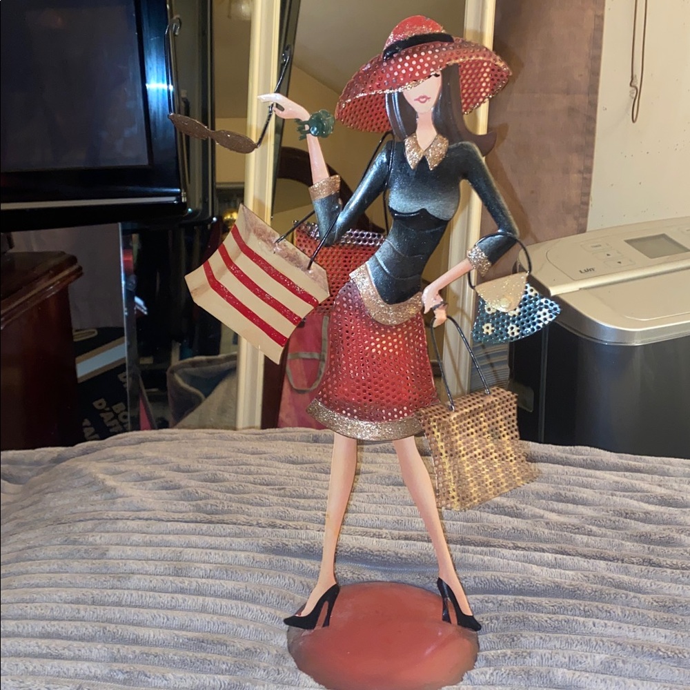 Vintage Lady Jewelry Display Stand - Picture 3 of 5